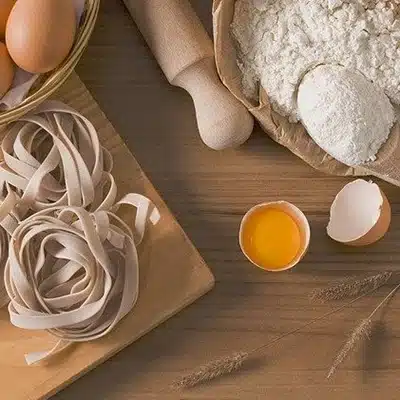 Farina e uova per dolci e salati a Rovigo